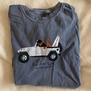 Beachy Jeep t shirt